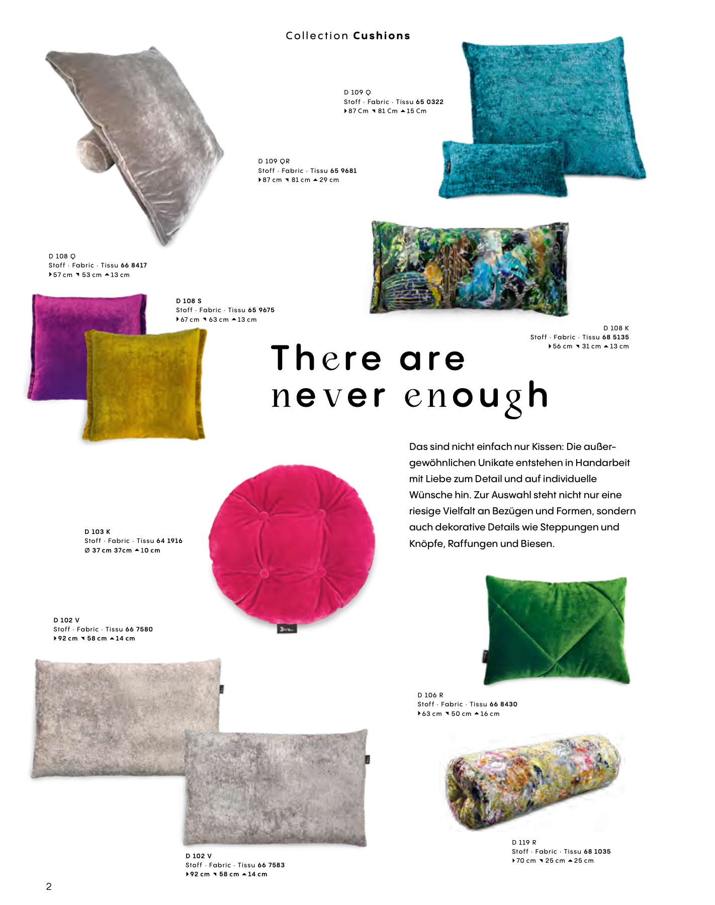 Cushions